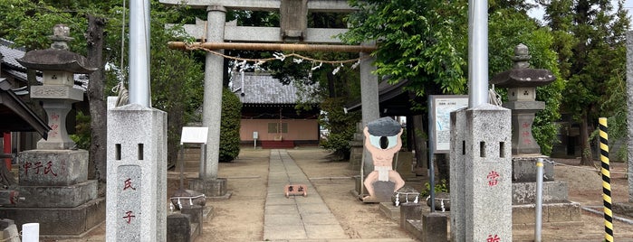 西遊馬氷川神社 is one of 埼玉県_3.
