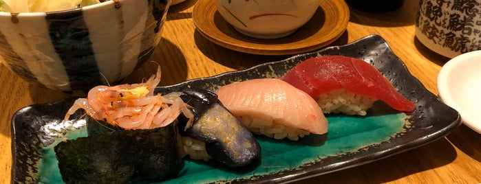 Sushi Kyotatsu is one of 大井町メシ.