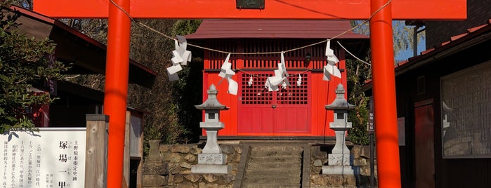 塚場一里塚／疱瘡神社 is one of 甲州街道・青梅街道.