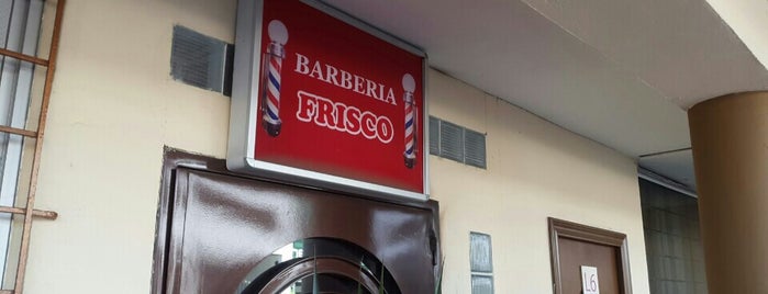 Barbería Frisco is one of Tempat yang Disukai A.