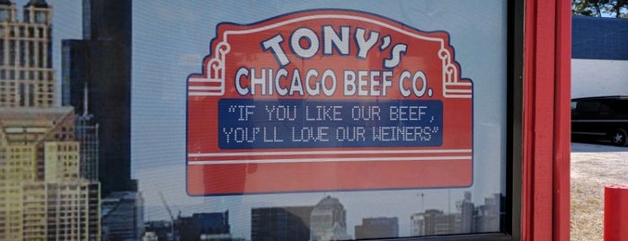 Tony's Chicago Beef is one of Sarasota Spots.