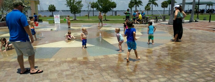 Lashley Interactive Fountain is one of parks for Lucas.