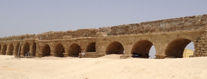 Caesarea Aqueduct is one of israel.