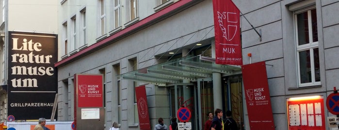 Musik und Kunst Privatuniversität der Stadt Wien is one of Ольга'ın Beğendiği Mekanlar.