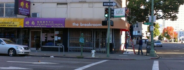 The Breakroom Cafe is one of Vegan Places.