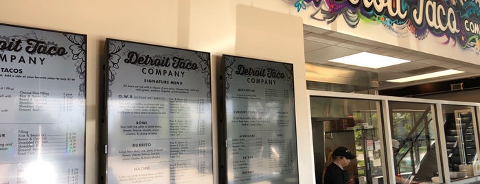 Detroit Taco Company is one of Shelby.
