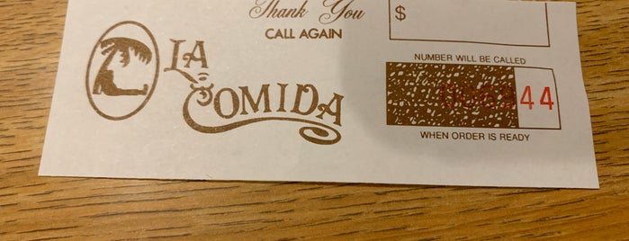 La Comida is one of Favorite Places to Eat.