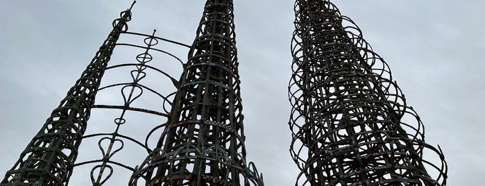 Watts Towers of Simon Rodia State Historic Park is one of to do in los angee.