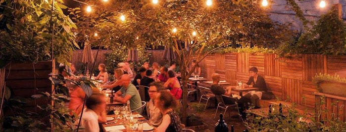 Faun is one of 25 Lovely Outdoor Dining Spots in New York City.