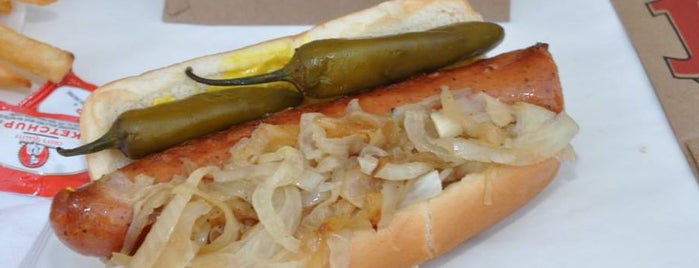 Jim's Original Hot Dog is one of The Essential Hot Dogs in Chicago, Updated 2017.