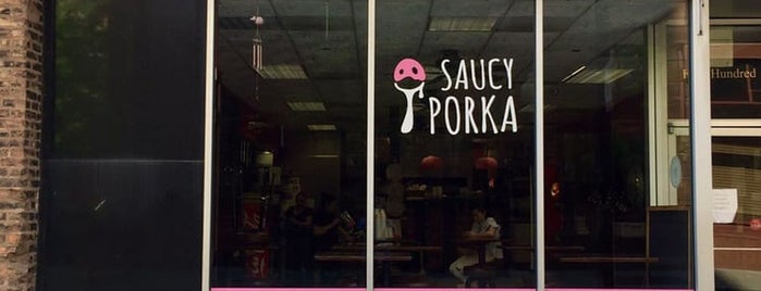 Saucy Porka is one of Lunch Time_Chicago.