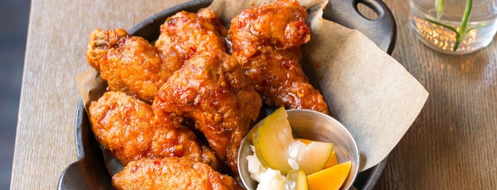 Barn Joo 35 is one of 11 Wonderful Wings to Try in New York City.