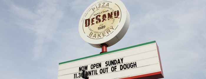 DeSano Pizza Bakery is one of Nashville Eater 18.