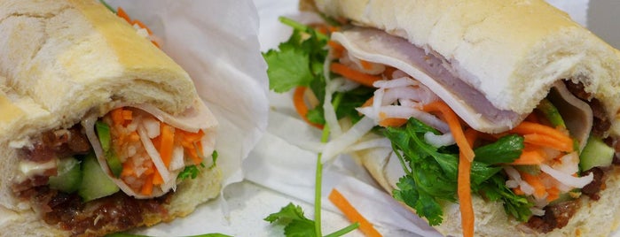 Banh Mi Saigon is one of Sietsema’s 10 Quintessential NYC Cheap Eats.
