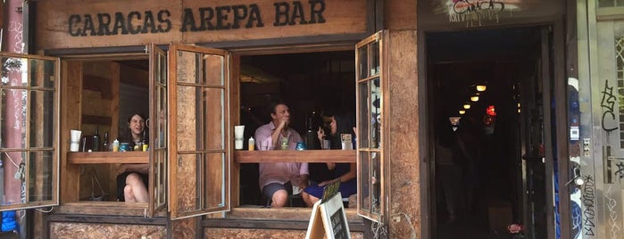 Caracas Arepa Bar is one of The Best NYC Restaurants for Vegetarians.