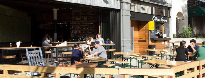 Morgan's Brooklyn BBQ is one of 25 Lovely Outdoor Dining Spots in New York City.