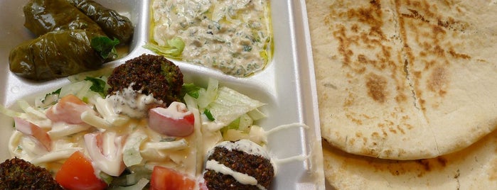 Mamoun's Falafel is one of Sietsema’s 10 Quintessential NYC Cheap Eats.
