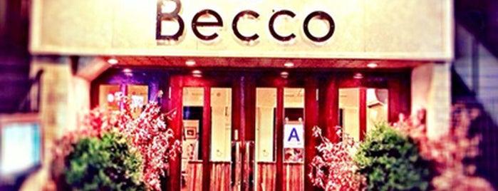 Becco is one of The Definitive Guide to Theater District Dining.