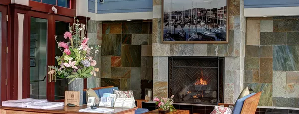 Fog Harbor Fish House is one of 30 Fireplaces to Cozy Up to in San Francisco.