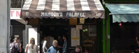 Mamoun's Falafel is one of nyc: need to try.