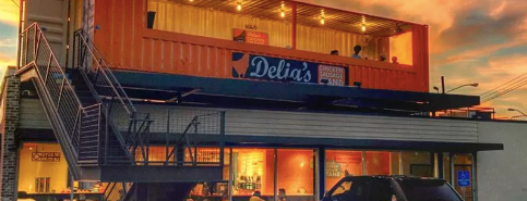 Delia's Chicken Sausage Stand is one of Atlanta.