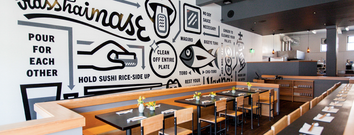 ICHI Sushi + NI Bar is one of Lugares favoritos de Kimberly.