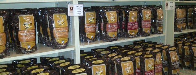 Just Us Coffee Roasters is one of Lugares favoritos de Rick.