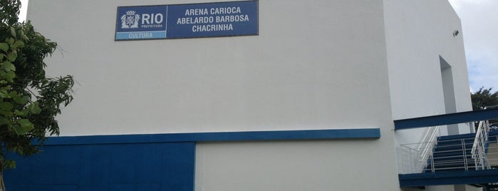 Arena Carioca Chacrinha is one of [Rio de Janeiro] Cultural.