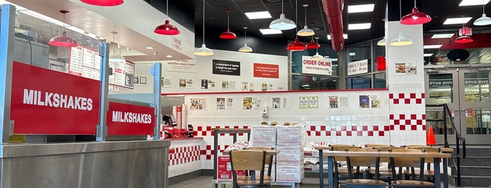 Five Guys is one of Best Seattle Burgers.