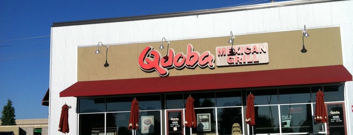 Qdoba Mexican Grill is one of Tempat yang Disukai Seth.