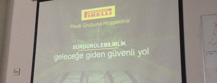 Pirelli Tyre Campus is one of Lugares favoritos de Emre.