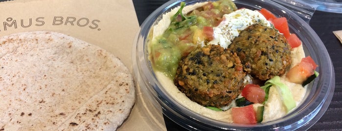 Hummus Bros is one of Cheap & Fast Eats.