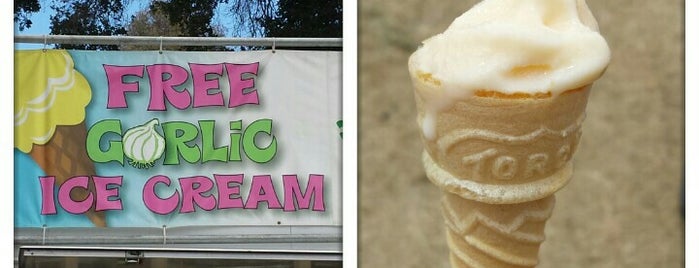 Garlic Ice Cream is one of Tempat yang Disukai H.