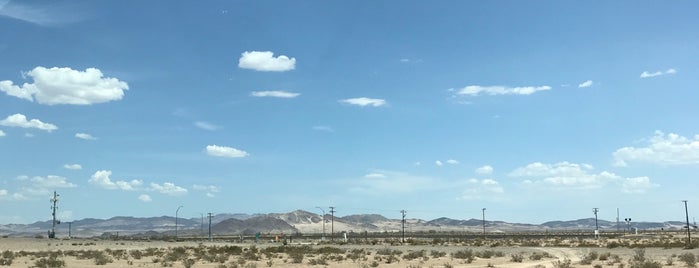 Newberry Springs, CA is one of gas stations and parking.