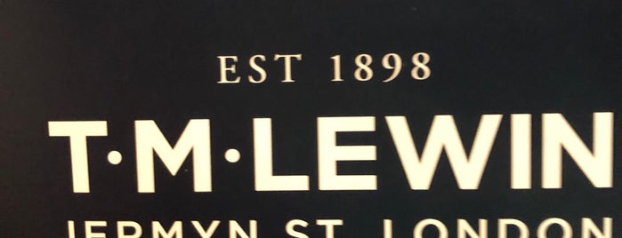T.M. Lewin is one of London - Lojas.