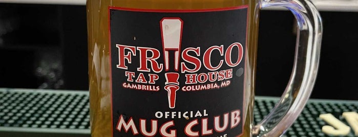 Frisco Tap House & Brewery is one of East Coast Breweries.