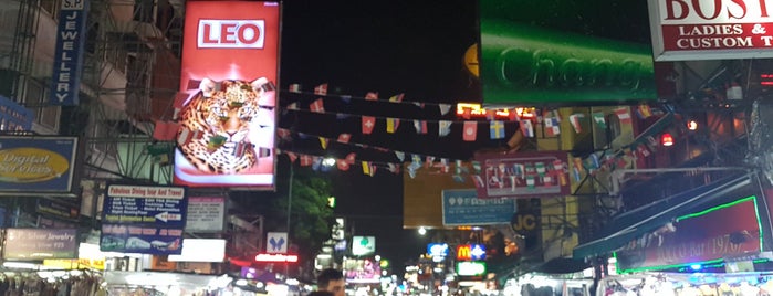 Khaosan Night Market is one of Bangkok.