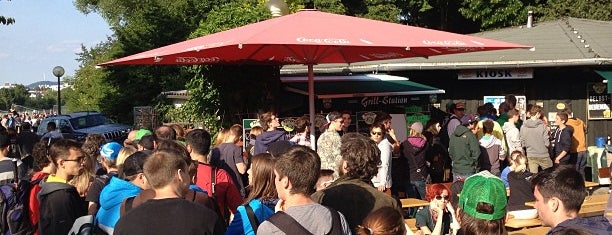 Biergarten im Olympiapark is one of Oktoberfest.