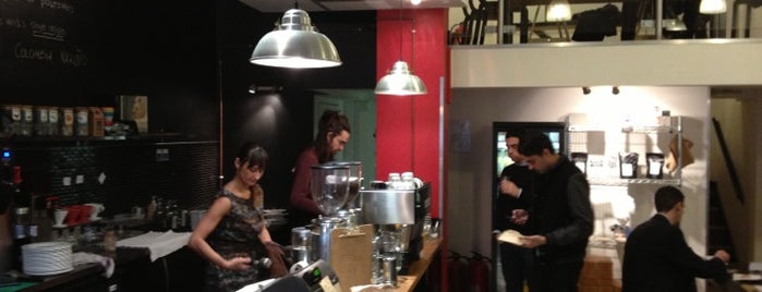 Nude Espresso is one of London Coffee spots.