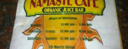 Namasté Café & Organic Juice Bar is one of Favorites.
