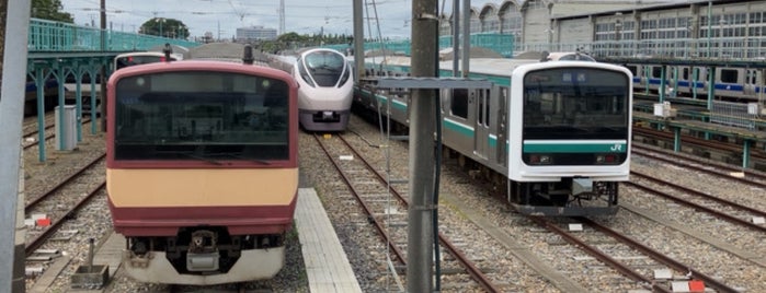 JR東日本 勝田車両センター is one of Lieux qui ont plu à ヤン.