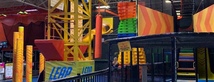 Urban Air Trampoline and Adventure Park is one of Charlotte w/ Oliver.