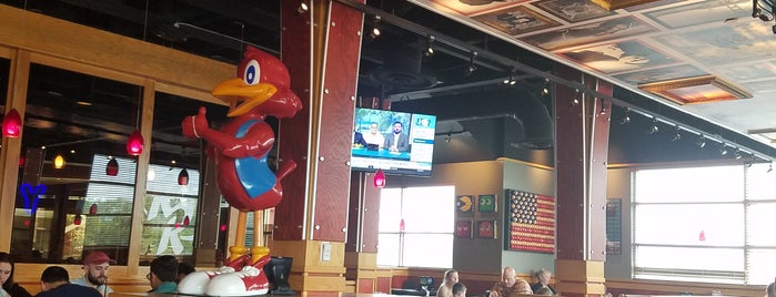Red Robin Gourmet Burgers and Brews is one of ac.