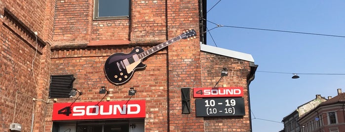 4Sound is one of Places worth going to in Oslo..
