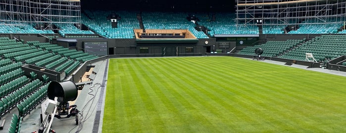 Centre Court is one of 2 do list # 2.