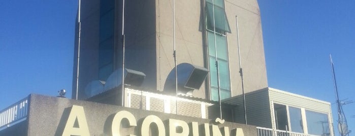 Aeropuerto de A Coruña (LCG) is one of Lugares guardados de Turismo.
