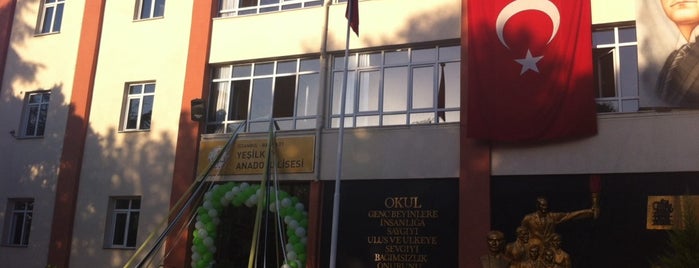 Yeşilköy Anadolu Lisesi is one of สถานที่ที่ Hamit ถูกใจ.