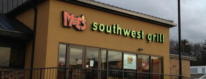 Moe's Southwest Grill is one of Used to Be a Pizza Hut.