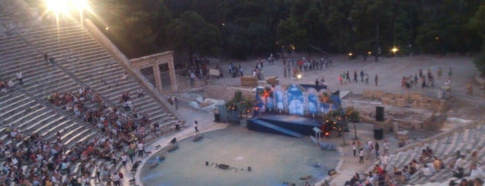 Epidaurus Theatre is one of athens.