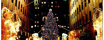 Rockefeller Center Christmas Tree is one of /a dream is a wish your heart makes. ♡.